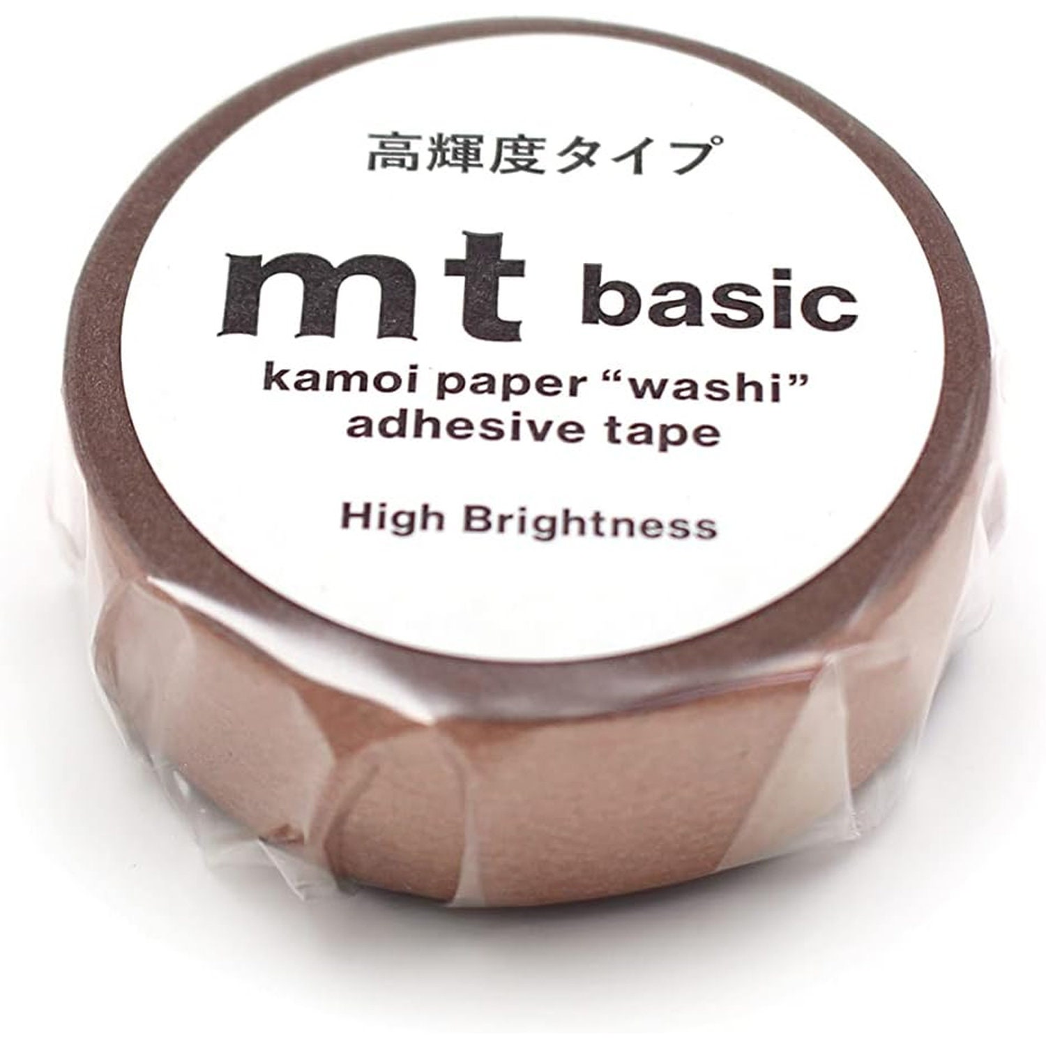 MT Washi Tape 15mm BASIC Series Pastel Scarlet