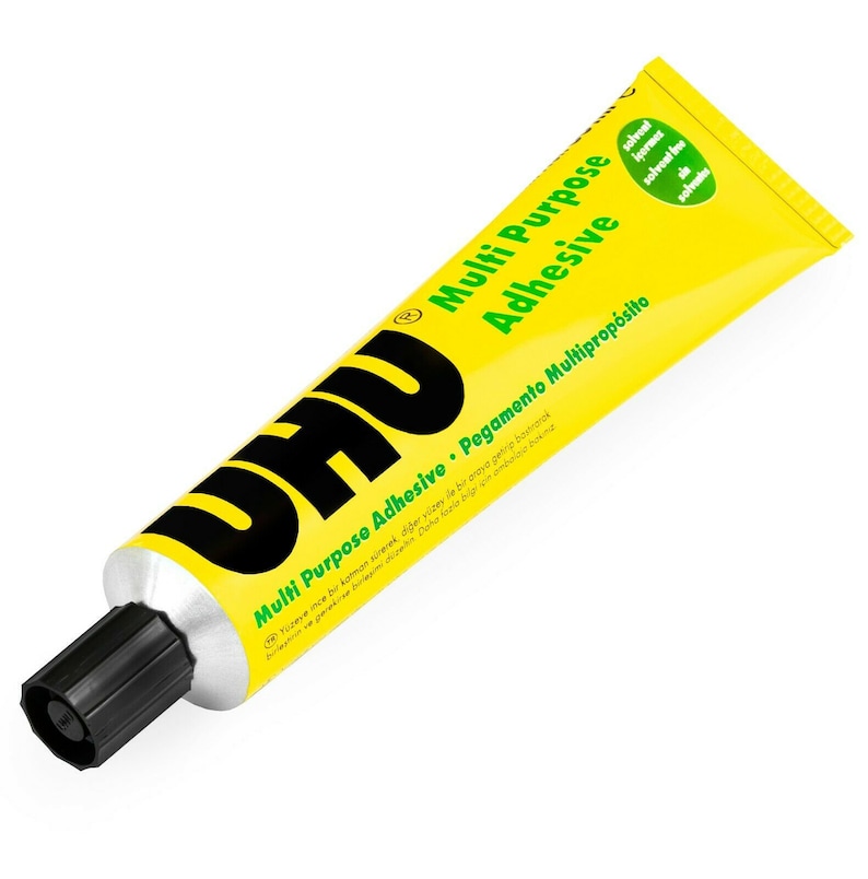 UHU All Purpose Adhesive Glue Solvent Free 60ml Etsy UK