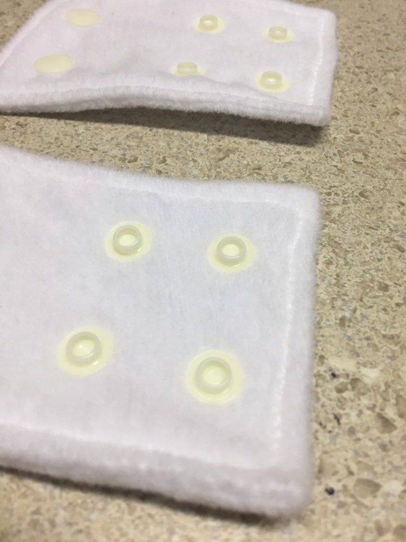 Cloth diaper tab extenders set of two tab extenders cloth Etsy