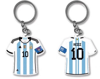 Lionel Messi World Cup Argentina National Team / Inter Miami Keyring