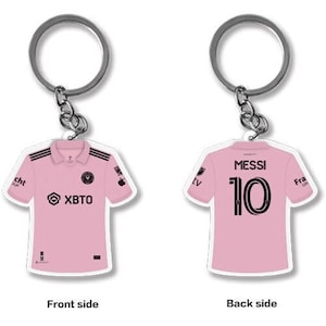Lionel Messi World Cup Argentina National Team / Inter Miami Keyring Inter Miami
