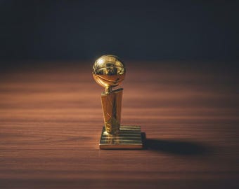 Basketball Championship Trophy Collectible Basketball Figure