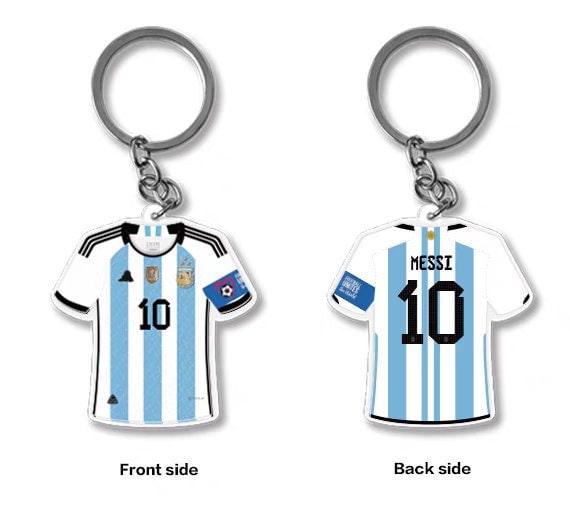 Lionel Messi World Cup Argentina National Team / Inter Miami Keyring