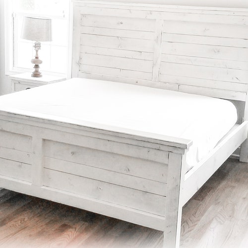 Modern Farmhouse Bed Custom Made to 