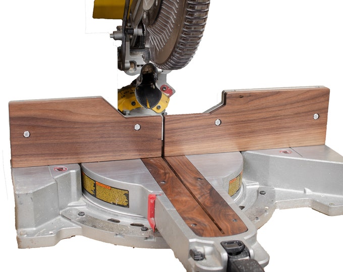 Zero Clearance Insert and Fence Package for Dewalt 12 Sliding Miter Saw