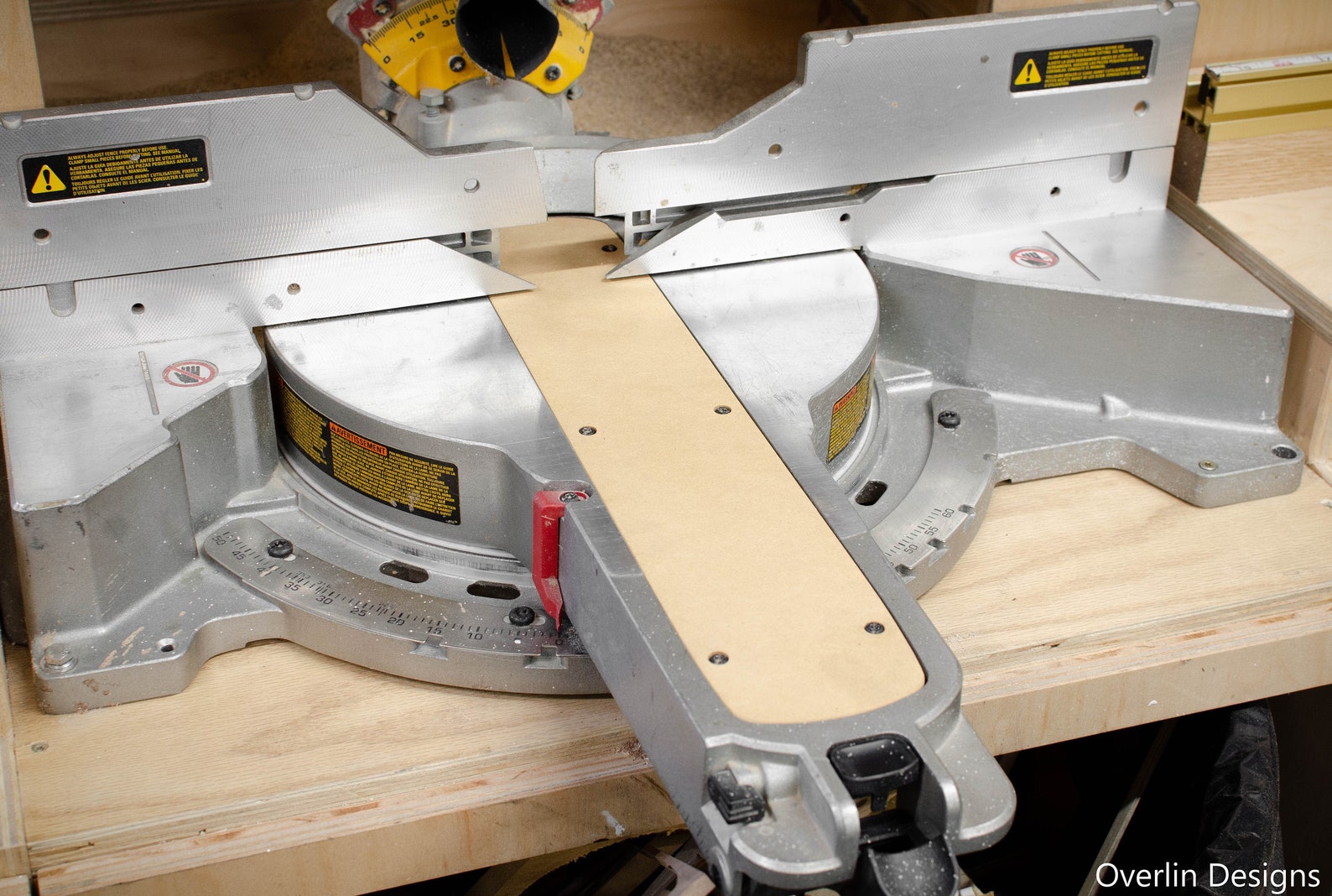 Zero Clearance Insert for Dewalt 12in Sliding Miter Saw MDF Etsy