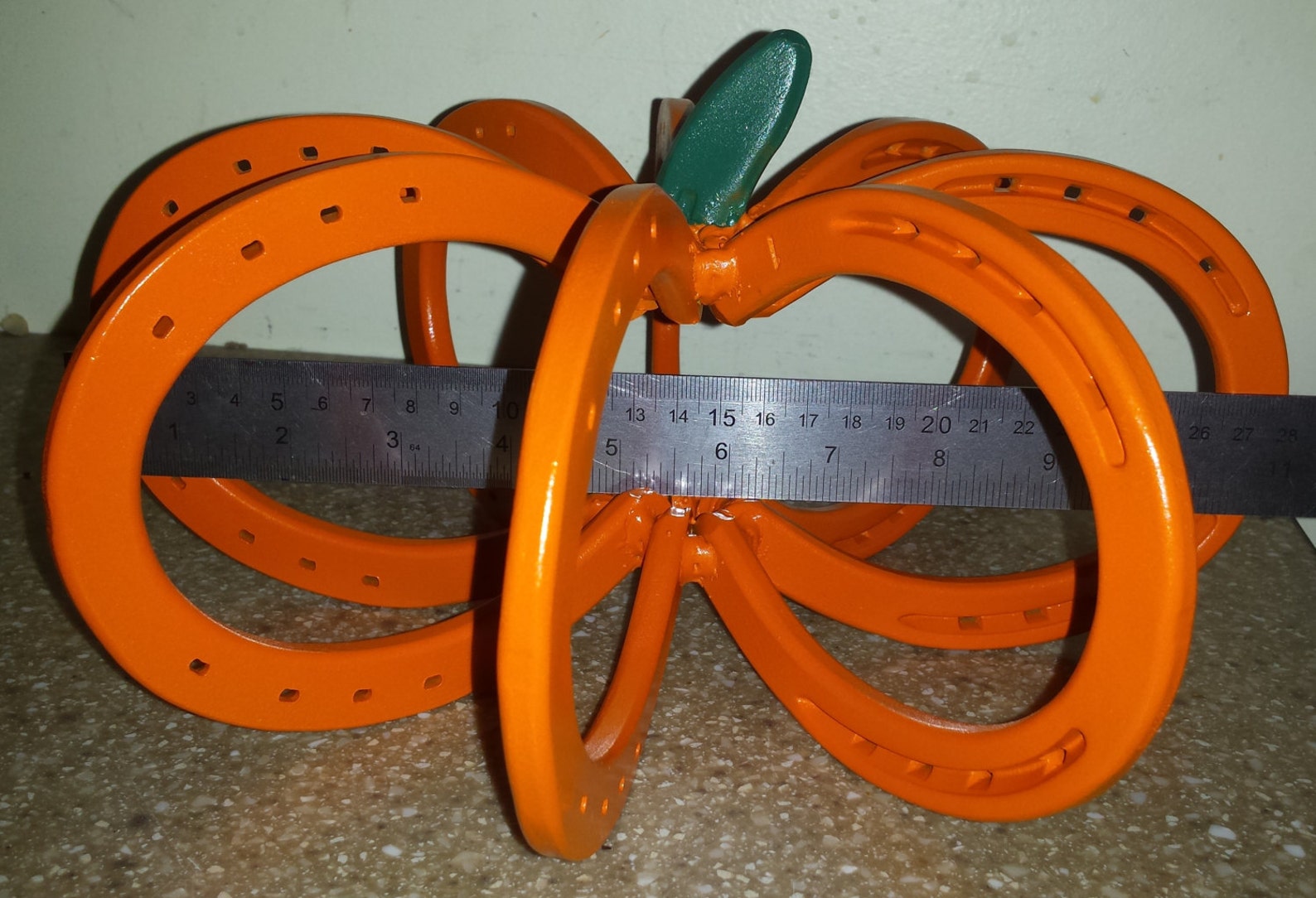 Horseshoe Pumpkin Large Etsy