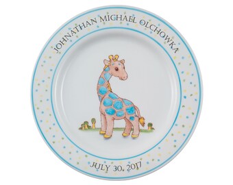 Giraffe plates | Etsy Giraffe plates | Etsy