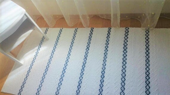 Scandinavian Striped Rug Navy Blue And White Floor Runner - Navy And White Striped Rug Runner Scandinavian Striped Rug Navy Blue And White Floor Runner - Navy And White Striped Rug Runner