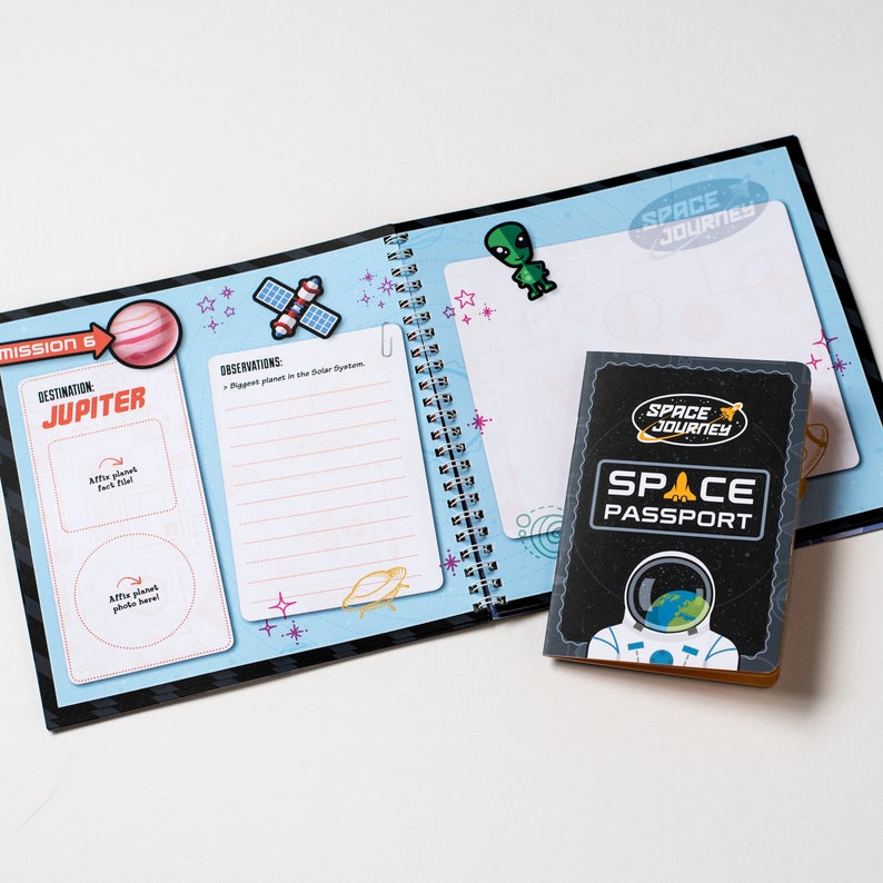 Space Activity Kit Space Journal Space Toy Outer Space Toy Etsy UK