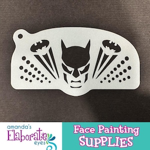 BAT GUY - Face Painting Stencil (Mini)
