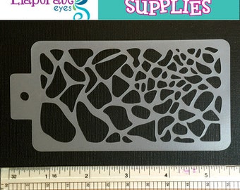 GIRAFFE ANIMAL PRINT - Stencil (Medium)