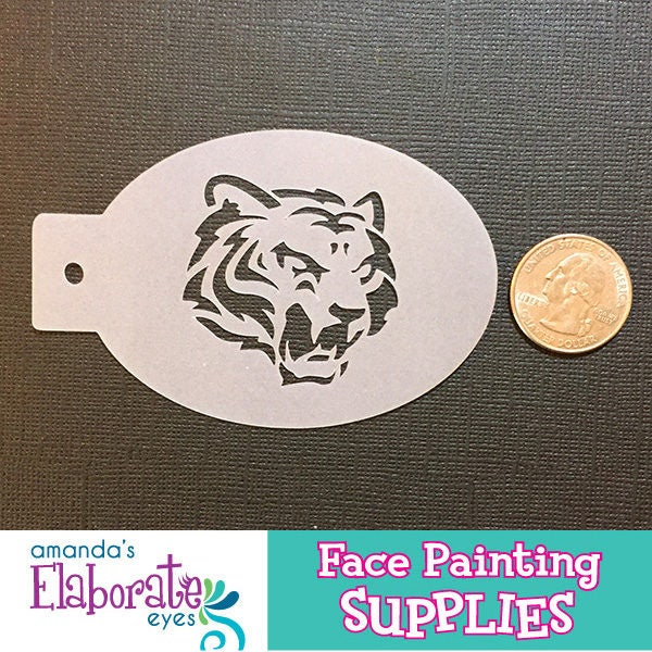 TIGER - Face Painting Stencil (Mini)