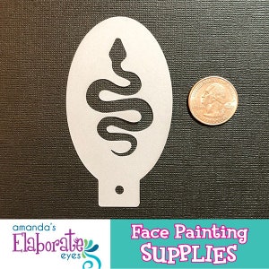 SNAKE - Face Painting Stencil (Mini)