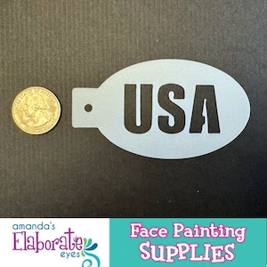 USA - Face Painting Stencil (Mini)