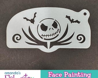 JACK SKELLETON - Face Painting Stencils