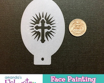 CROSS - Face Painting Stencil (Mini)