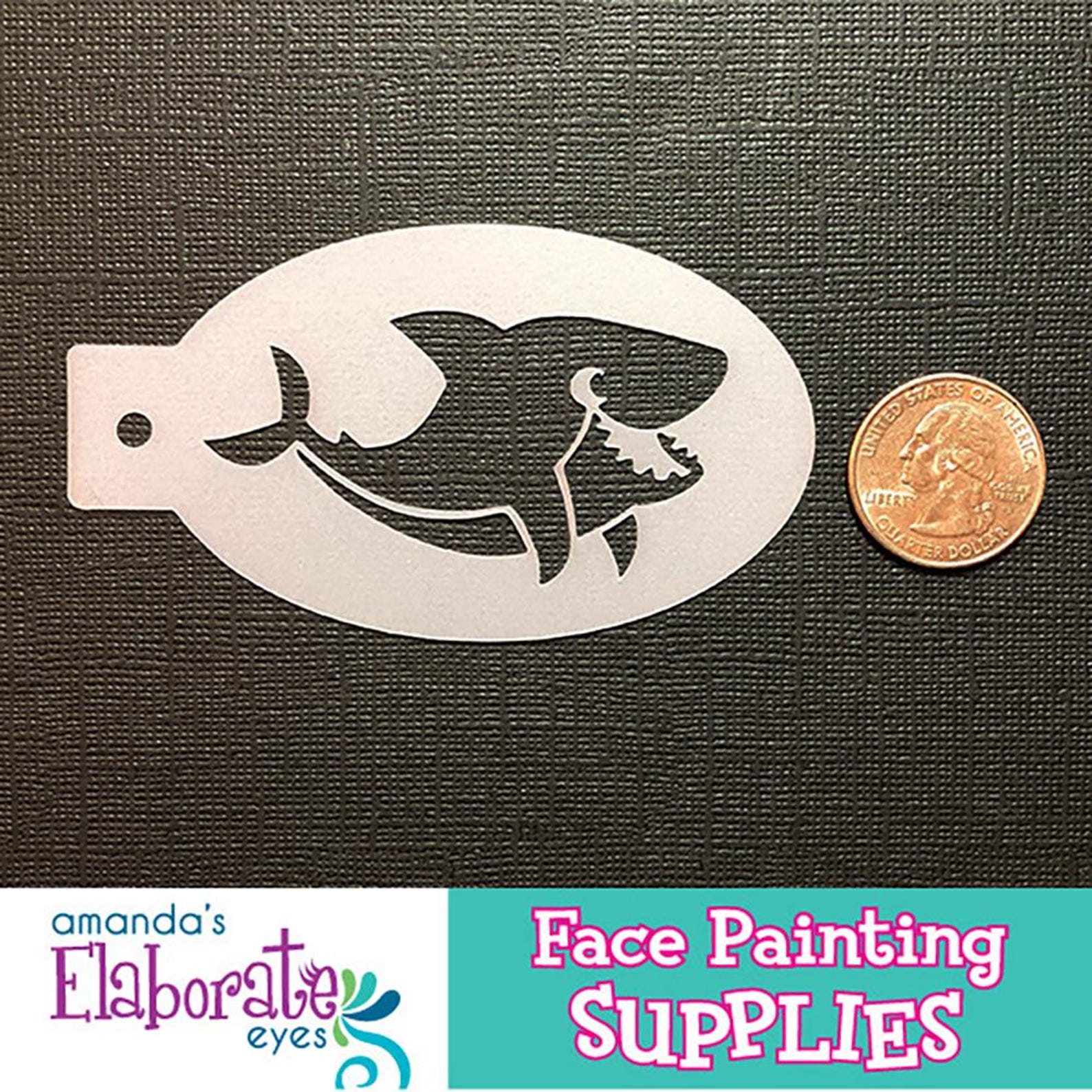 BABY SHARK - Stencil (mini) - Etsy