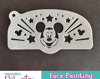 M. MOUSE - Face Painting Stencil