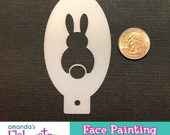 EASTER BUNNY - Face Painting Stencil (Mini)