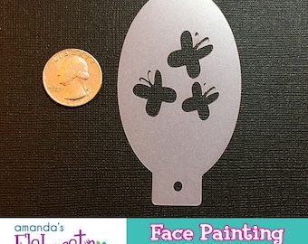 MLP FLUTTERSHY Cutie Mark - Face Painting Stencil (Mini)