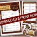 Printable Thanksgiving Fall Bunco Cards Bunko Printables Download ...