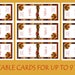 Printable Thanksgiving Fall Bunco Cards Bunko Printables Download ...