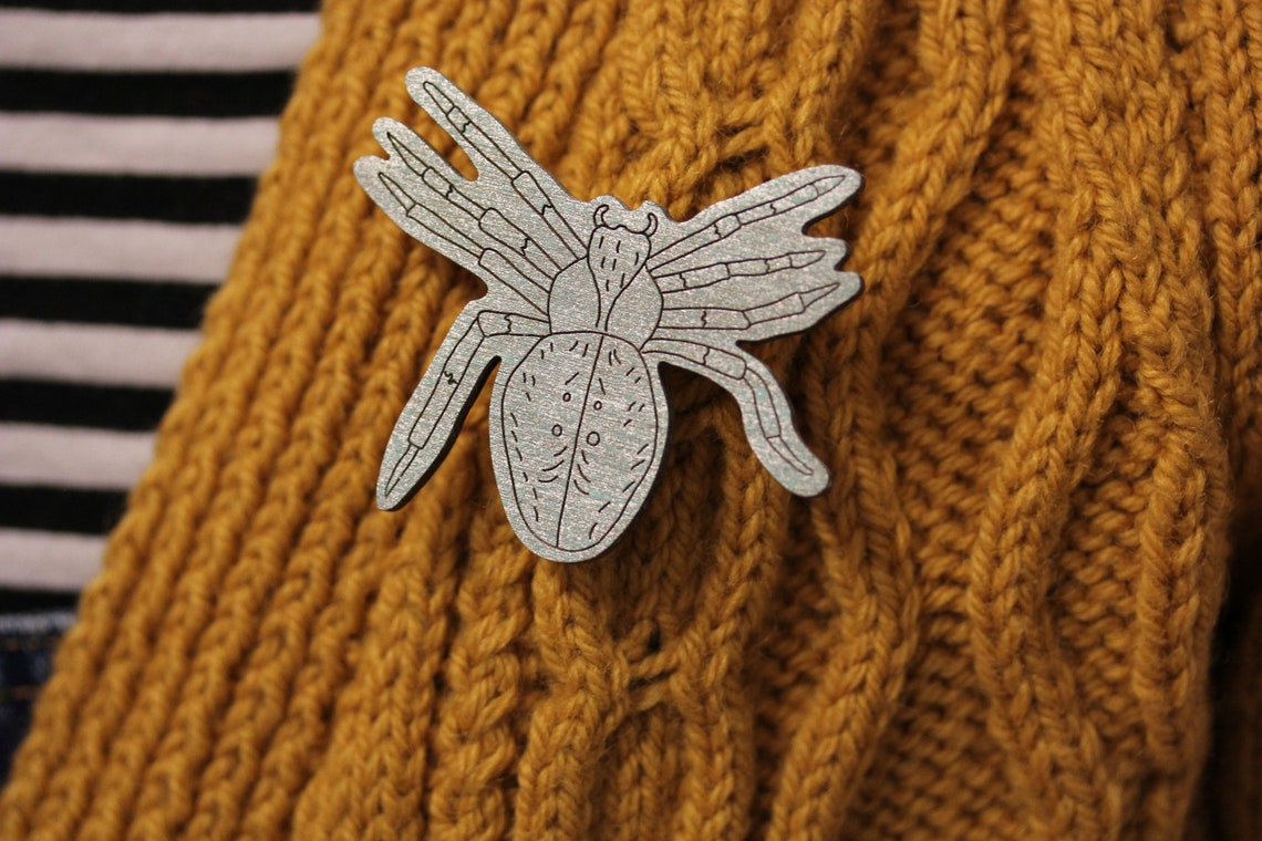 Lady Hale Commemorative Spider Brooch Etsy