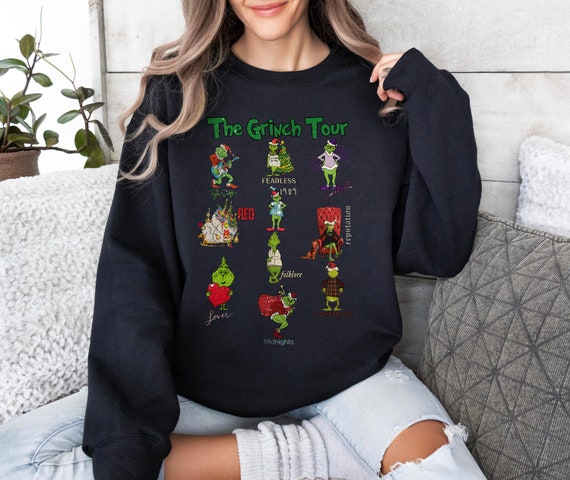 Christmas TS Shirt, The Grinch Tour, The Grinch I… - image 3