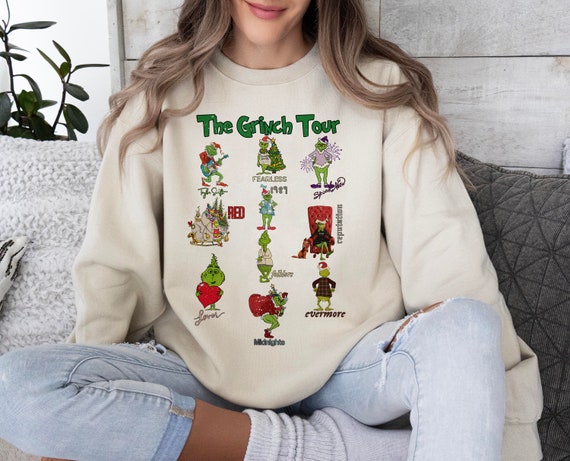 Christmas TS Shirt, The Grinch Tour, The Grinch I… - image 1