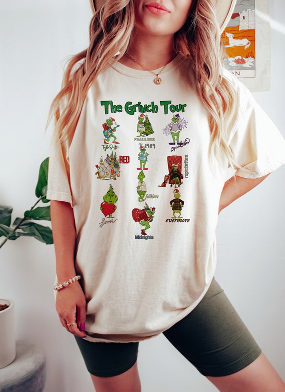 Christmas TS Shirt, The Grinch Tour, The Grinch I… - image 2