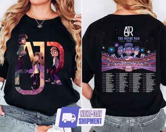 AJR The Maybe Man Tour 2024 T Shirt, AJR Band Concert Shirt, Ajr Members Chibi Shirt, Ajr Band Merch, AJR Fan Gift, Ajr Tour Shirt