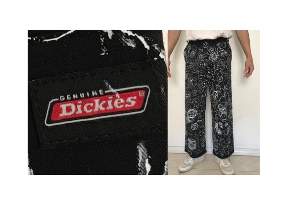 DICKIES 30" hand painted hand drawn workwear worke