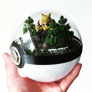 ABRA (Large 5.5inch) Pokeball Diorama Terrarium