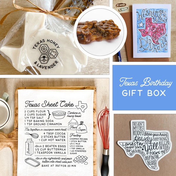 Texas Gift Basket Etsy