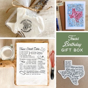 Texas Birthday Gift Box