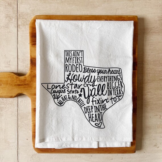 Howdy State Hand Towel Howdy State Hand Towel