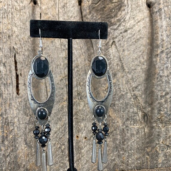 Pierced Earrings Drop Down Dangle Ear Jewelry Ste… - image 5