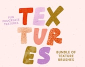 Procreate Texture Brush Pack | Grain and Texture Brushes | gritty procreate brushes | illustration brushes for procreate