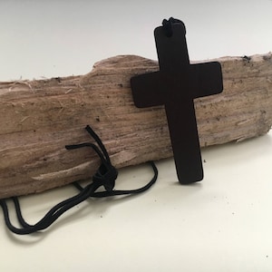 Wooden Cross necklace