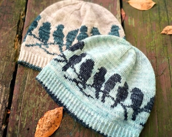 PDF Knitting Pattern - Passerine Hat