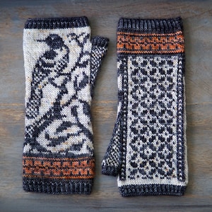 PDF Knitting Pattern - Springbound Mitts