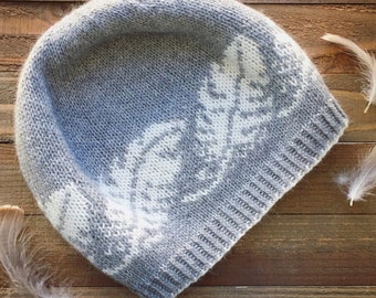 PDF Knitting Pattern - Featherlight Beanie