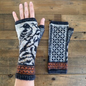 PDF Knitting Pattern Springbound Mitts image 4