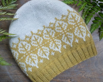 PDF Knitting Pattern - Folia Hat