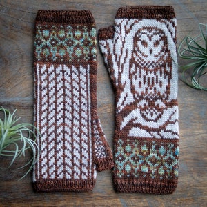 PDF Knitting Pattern - Varia Mitts