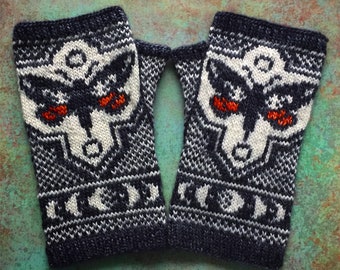 PDF Knitting Pattern - Underwing Mitts