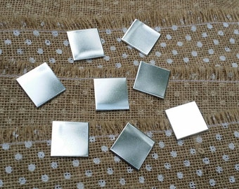 1 inch metal squares