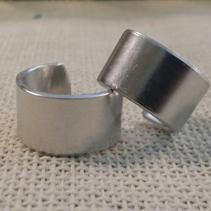 10 Polished 1/2' Ring Blanks 14g Food Safe 1100 Aluminum- SHIPPED FLAT