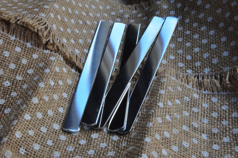 Variety Pack of 14 Gauge 1100 Food Safe Aluminum Stamping Blanks- Five of Each- 14/' 12/' Bracelet Blanks /& 14/' 38/' Ring Blanks 38/'